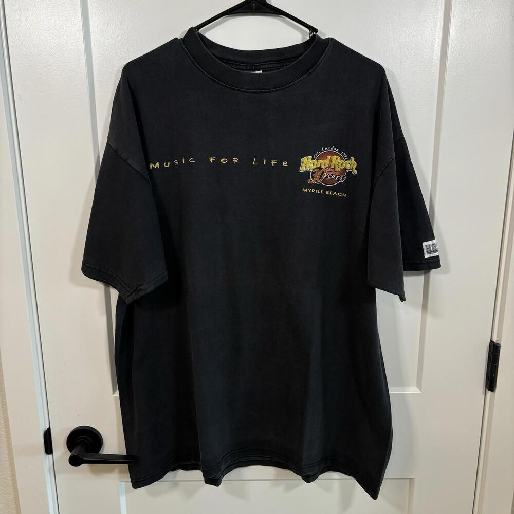 Vintage 2001 Hardrock Cafe World Tour Myrtle Beach, Size XL